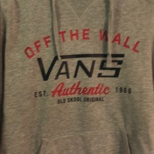 Vans sweatshirt. Off The Wall line